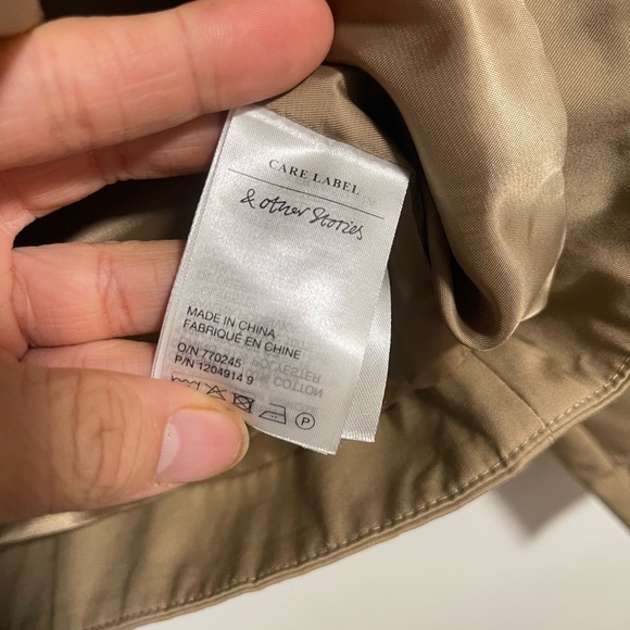 & other stories Tan Women's Jacket - Picture 5 of 13